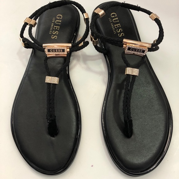 guess strap sandals